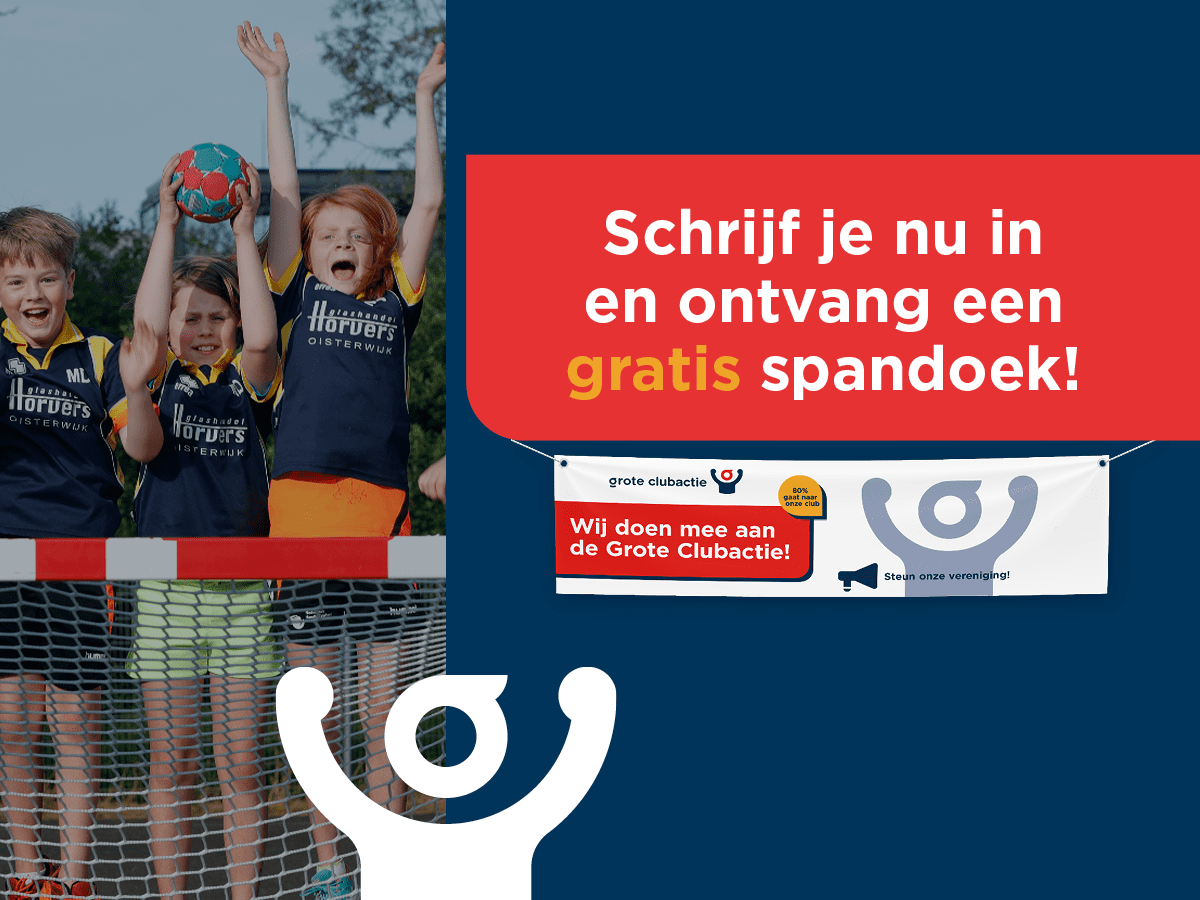 Ontvang een gratis spandoek Gratis spandoek