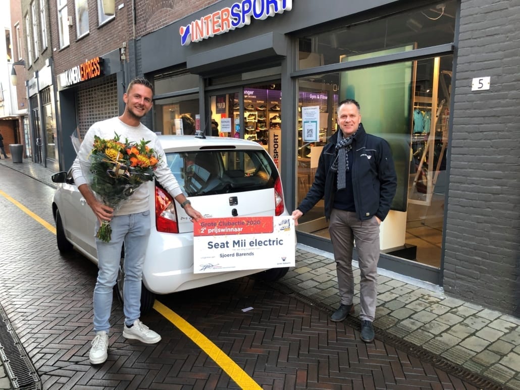 Winnaar 2e prijs Winnaar auto Grote Clubactie 2020