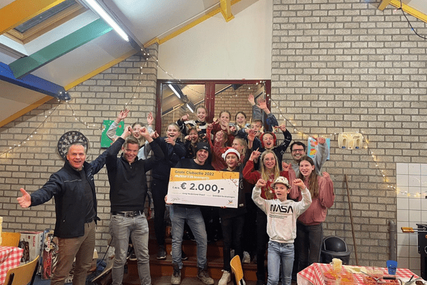 Joost winnaar winactie hoe verkoop je loten Masita Superlotprijs € 2.000,- uitgereikt in Ospel