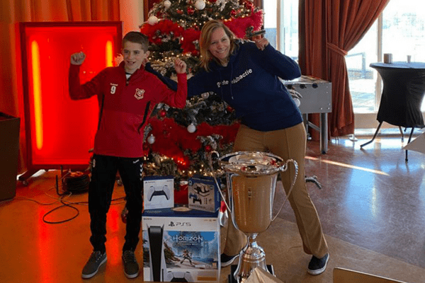 Joep winnaar kidsverkoopwedstrijd 2022 Joep Winnaar kids verkoopwedstrijd 2022