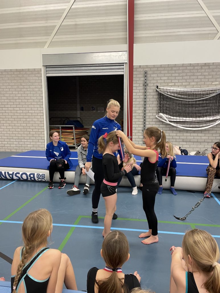 medaille uitreiking 3 GCV Sparta uit Zwolle