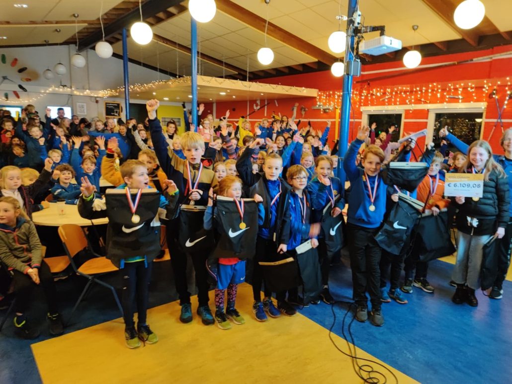 medaille uitreiking GAC Hilversum