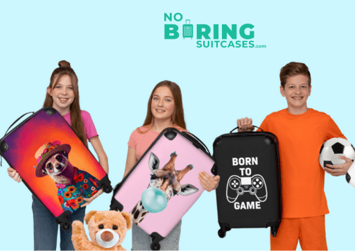 29e - 40e prijs - Handbagagekoffer NoBoringSuitcases.com