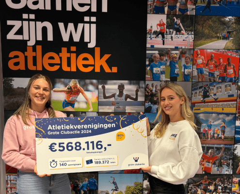 Atletiekverenigingen opbrengst 2024