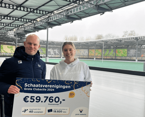 Schaatsverenigingen bezoek 2024