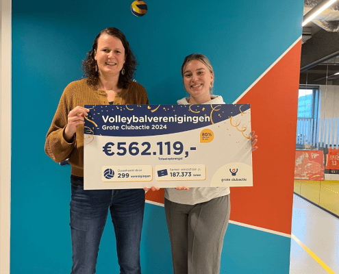 Volleybalverenigingen opbrengst 2024