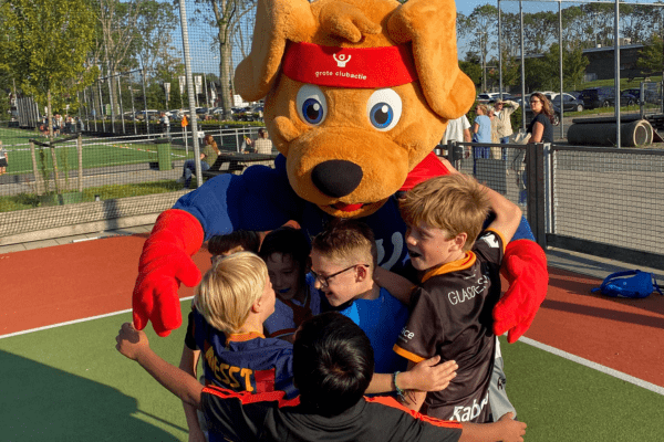 Dikke knuffel van Cluppie