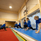 Dankzij de opbrengst van de Grote Clubactie trainen de leden van gymnastiekvereniging Unitas op hun nieuwe airtrack!