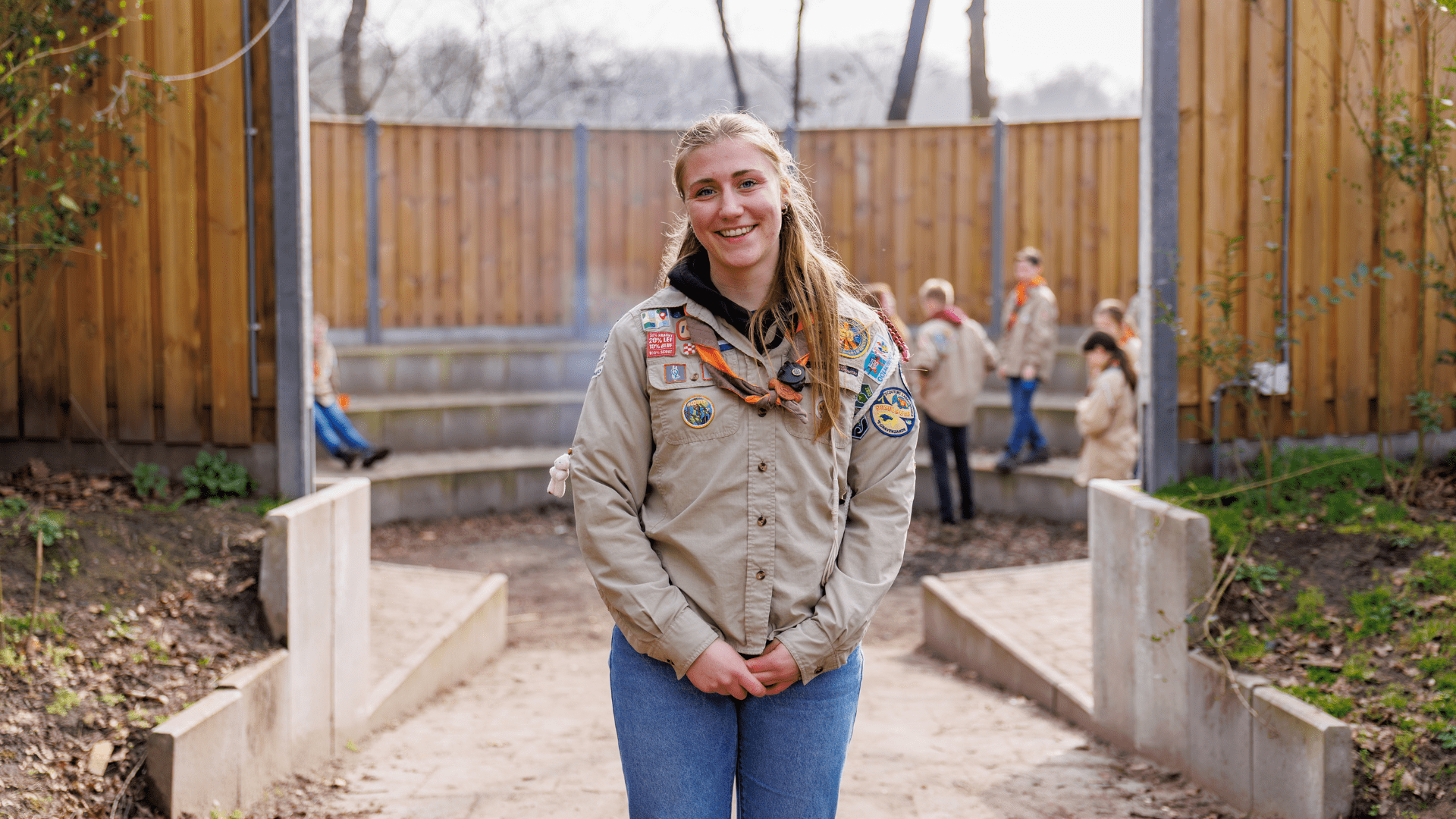 Scoutingleider Karlijn van Scouting Erasmus